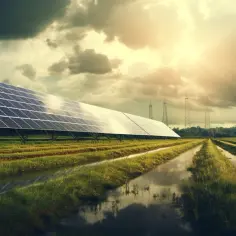 Spadek ilości energii z farm fotowoltaicznych w Niemczech