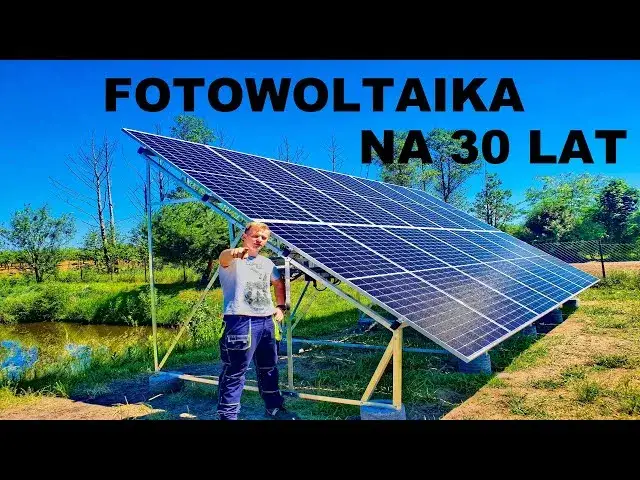 Zdjęcie  Stelaże i konstrukcje do fotowoltaiki na gruncie - jak wykonać poprawnie?